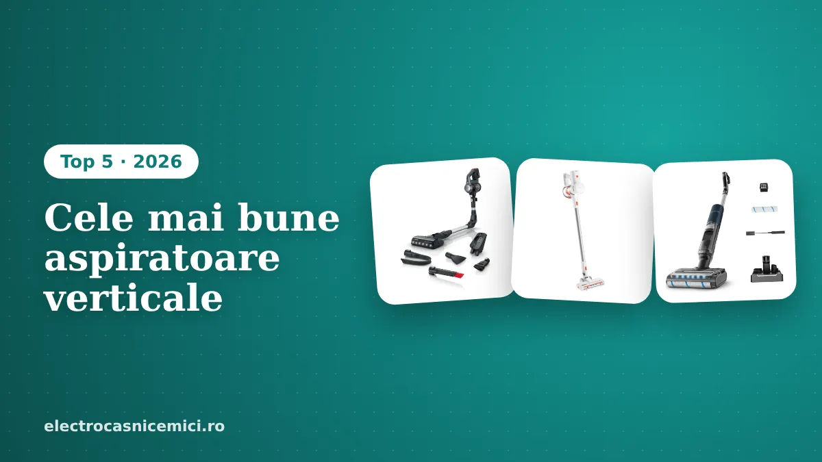 Cel mai bun aspirator vertical în 2026: top 5, cu și fără fir