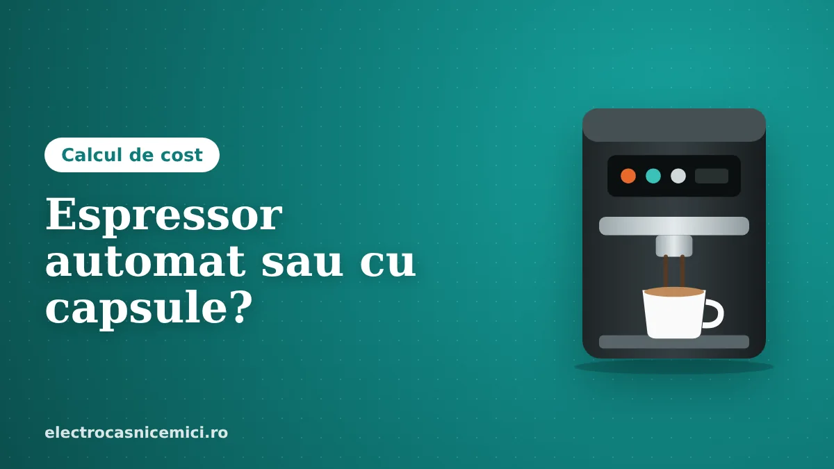 Espressor automat sau cu capsule: ce merită?