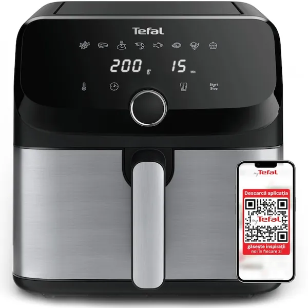 Friteuză cu aer cald Tefal Easy Fry Mega EY855D10