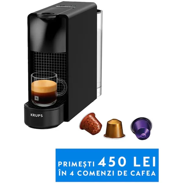 Espressor cu capsule Nespresso by Krups Essenza Mini XN110810