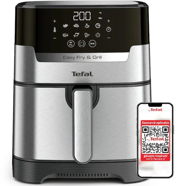 Friteuză cu aer cald Tefal Easy Fry&Grill 2in1 EY505D15