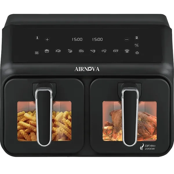 Friteuză cu aer cald AIRNOVA® BiFritto 2200W